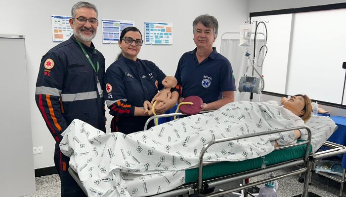  Saúde qualifica 84 profissionais para reforçar protocolos de urgência materno-infantil